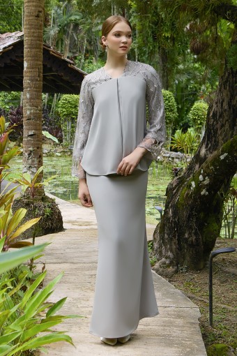 ERNESSA KURUNG IN GREY