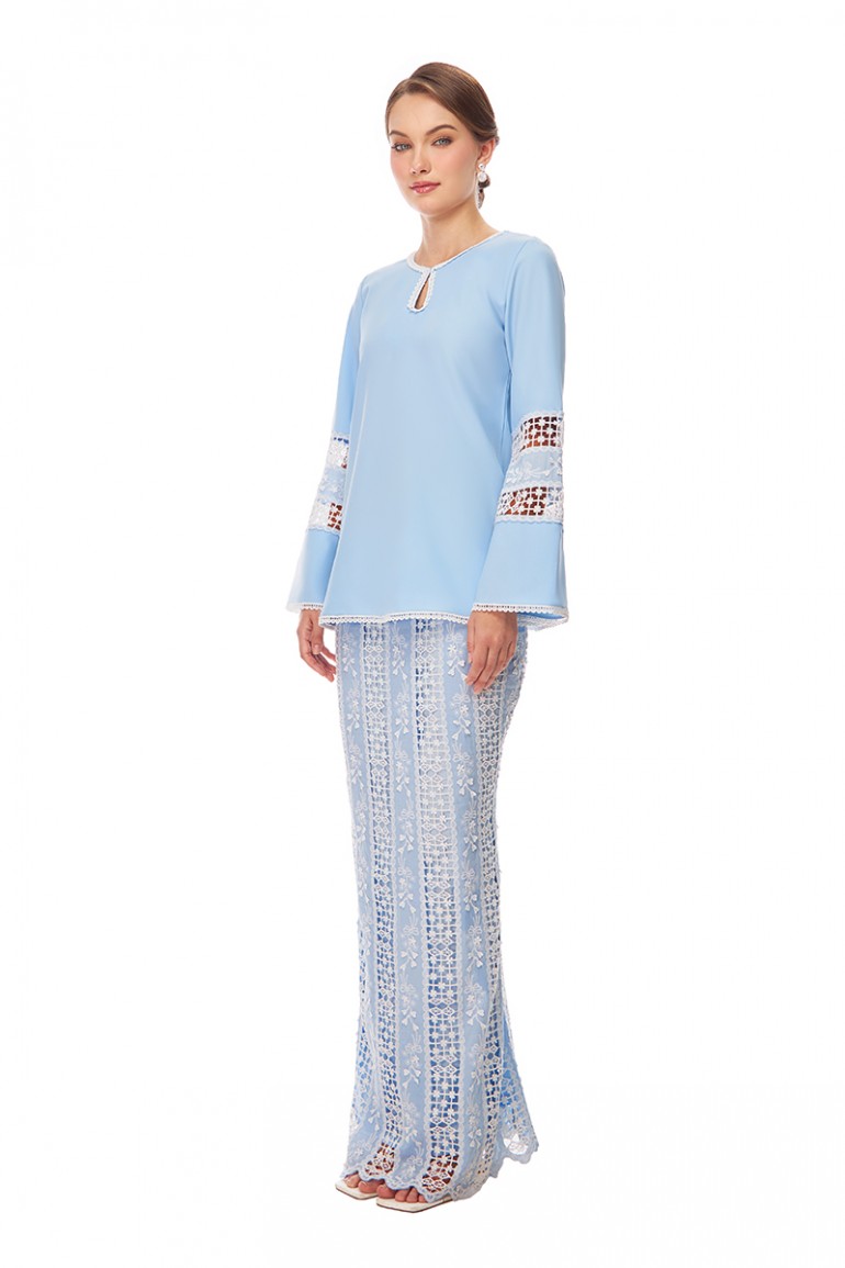 SHANTELL KURUNG IN SKY BLUE