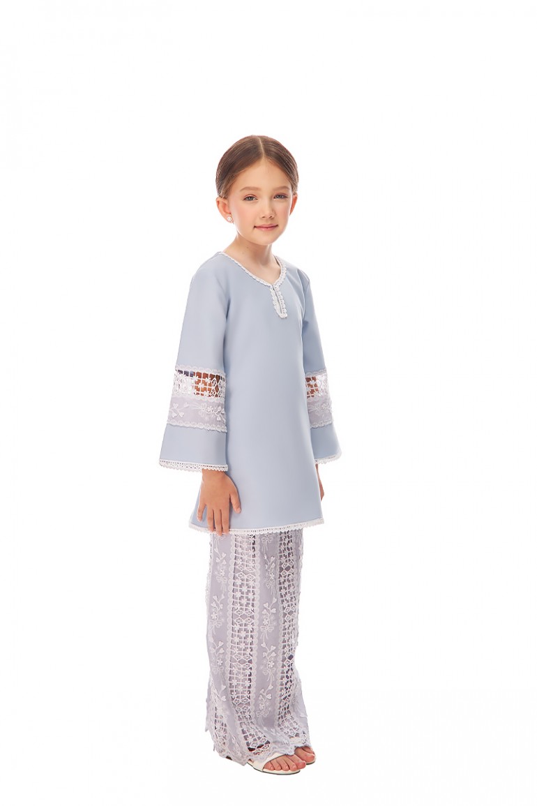 SHANTELL KURUNG KIDS IN ASH GRAY