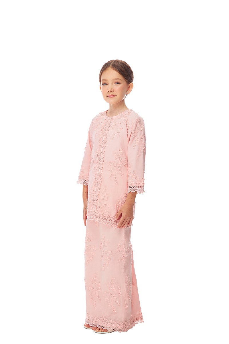 RALISYA KURUNG KIDS IN LIGHT PINK