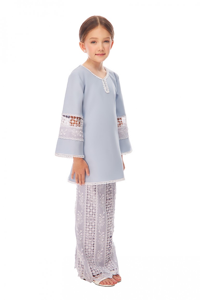 SHANTELL KURUNG KIDS IN ASH GRAY