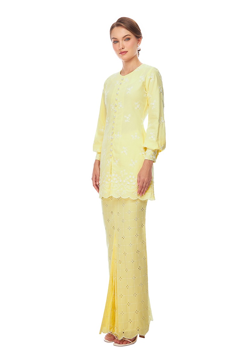 CATRIONA KURUNG IN LIGHT YELLOW