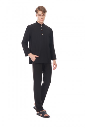 ARRYAN KURTA IN BLACK