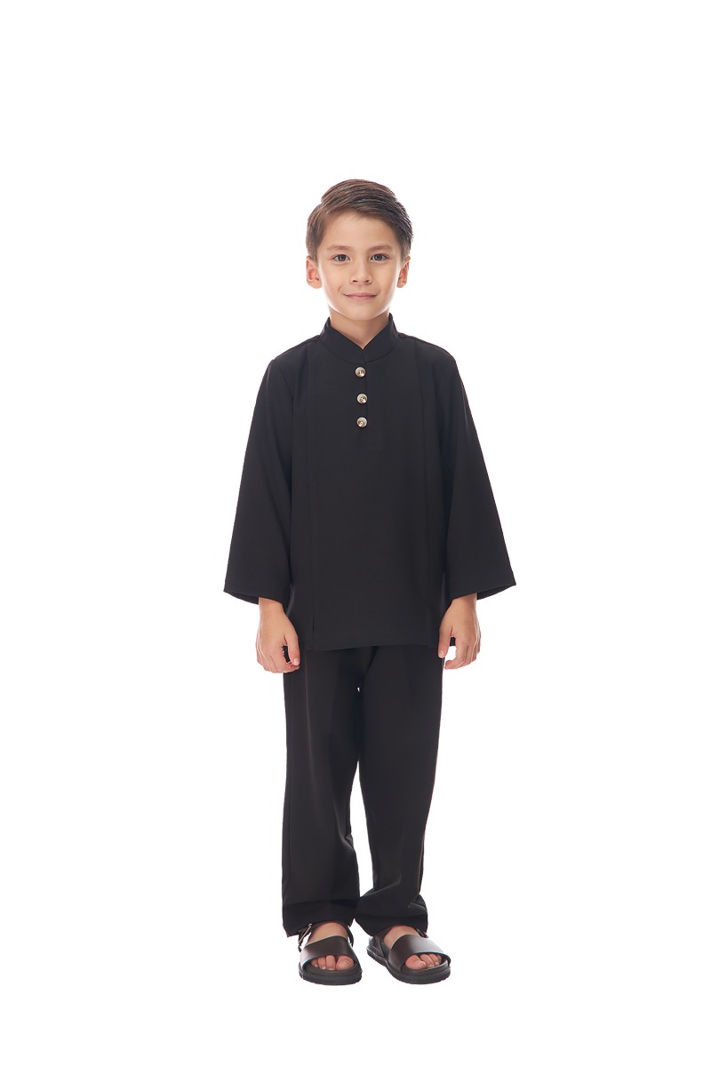 ARRYAN KURTA KIDS IN BLACK