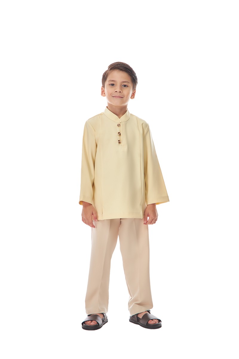 ARRYAN KURTA KIDS IN YELLOW