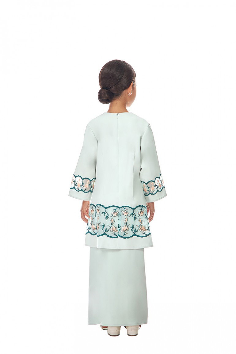 CELESTIA KURUNG KIDS IN LIGHT GREEN