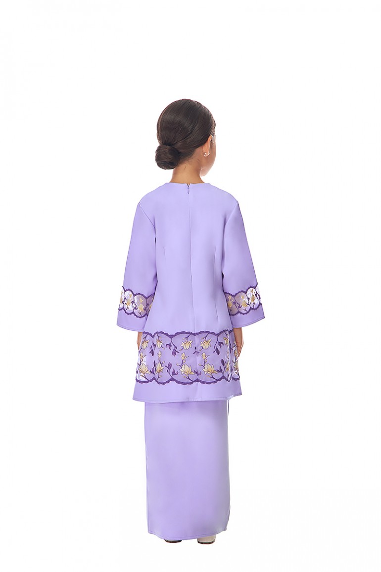 CELESTIA KURUNG KIDS IN LILAC