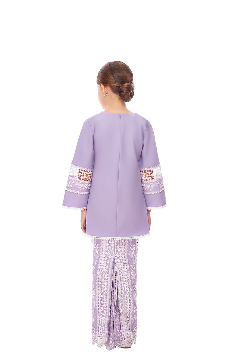 SHANTELL KURUNG KIDS IN PURPLE