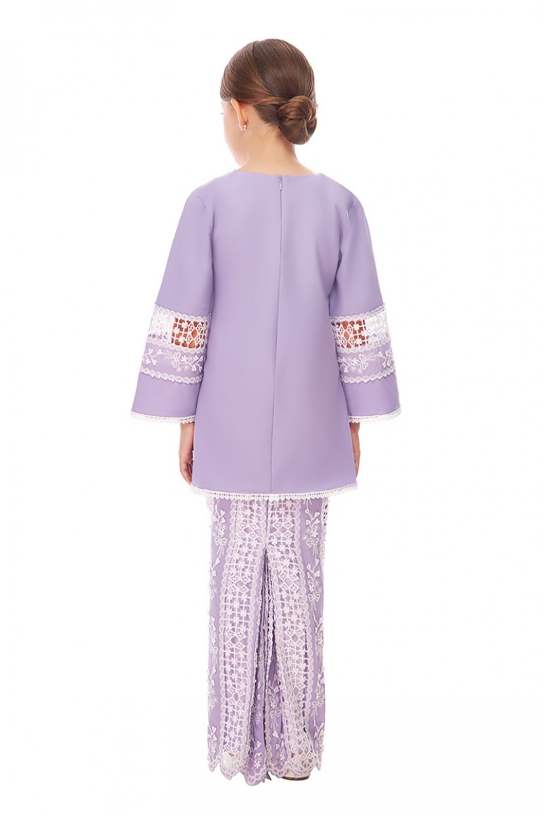 SHANTELL KURUNG KIDS IN PURPLE