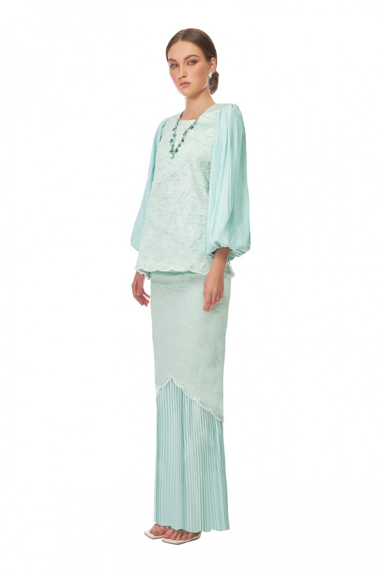 ARIAN KURUNG IN LIGHT CYAN