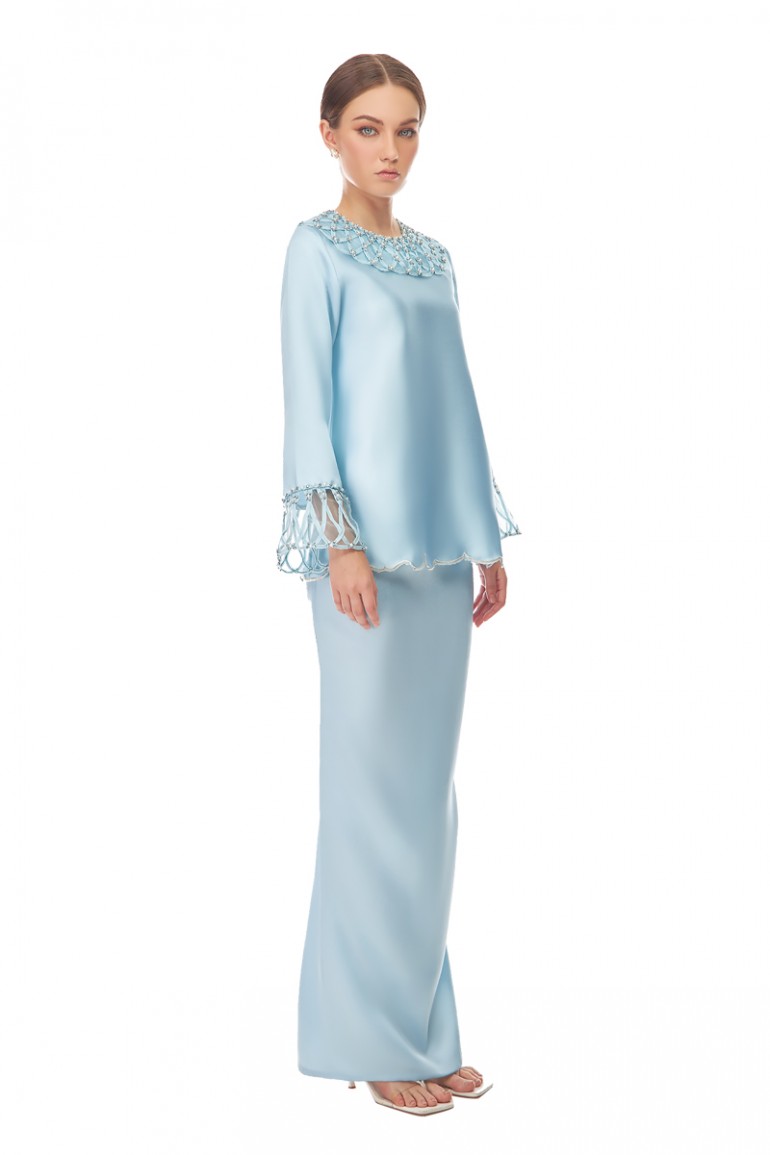 CAYRA KURUNG IN LIGHT BLUE