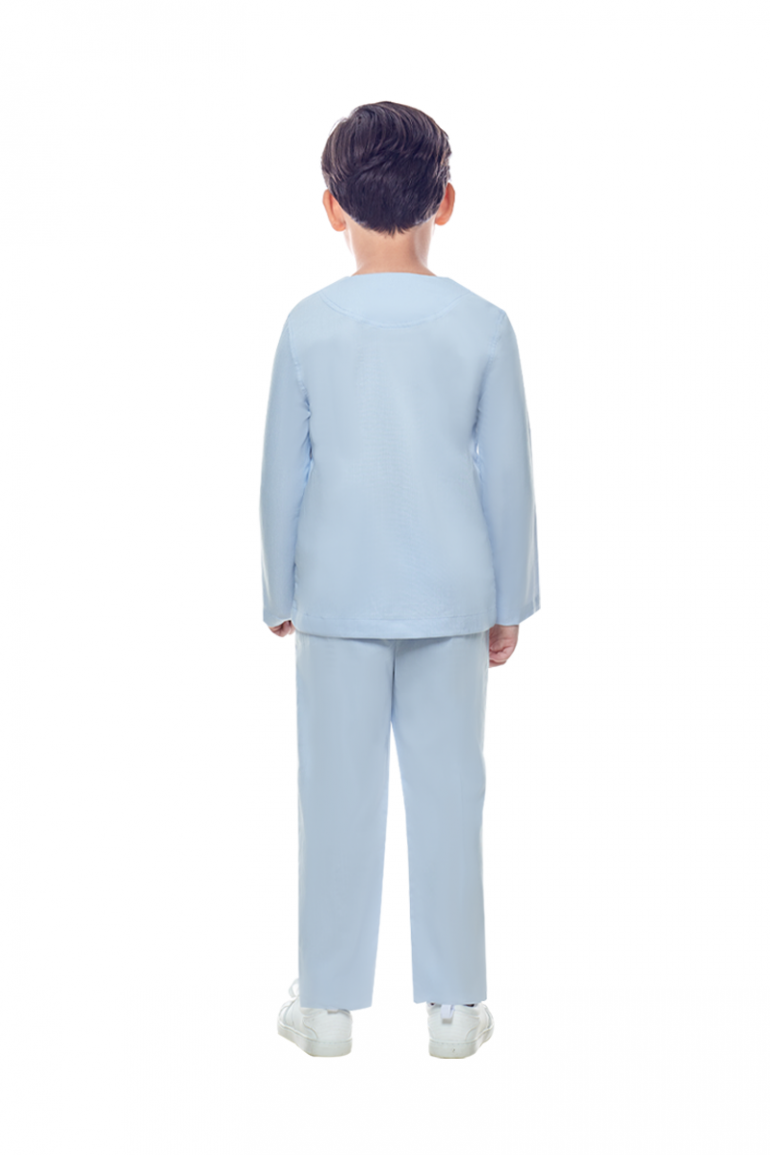 BAJU MELAYU KIDS (ISKANDAR) IN SKY BLUE