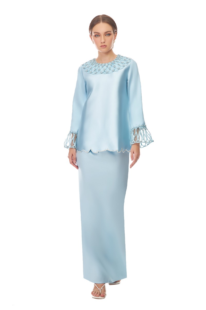 CAYRA KURUNG IN LIGHT BLUE