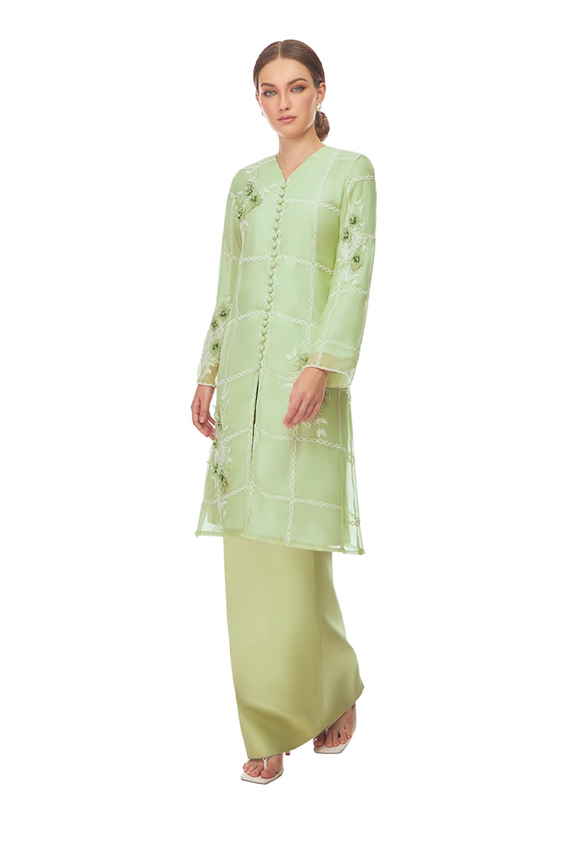 BRIANNA KURUNG IN OLIVE GREEN