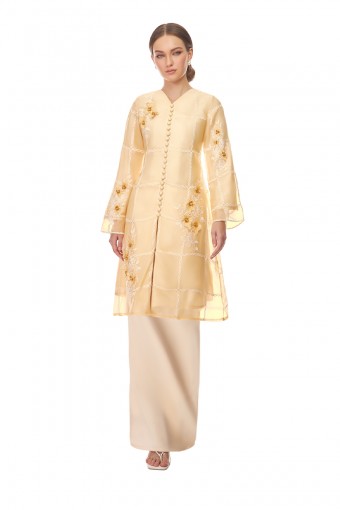 BRIANNA KURUNG IN PASTEL YELLOW