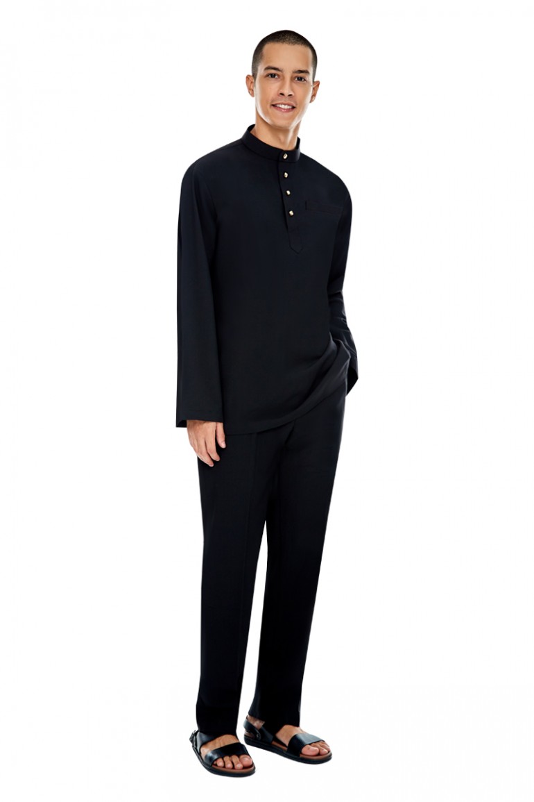 BAJU MELAYU (MATEEN) IN BLACK