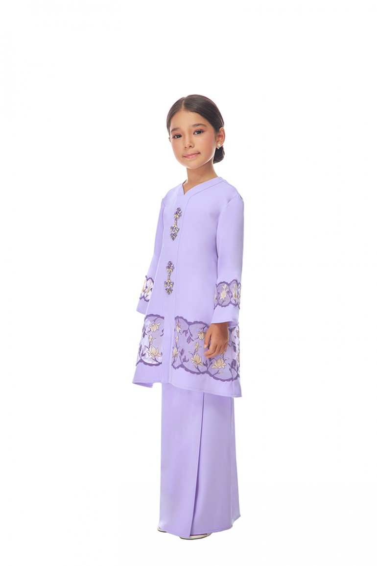 CELESTIA KURUNG KIDS IN LILAC