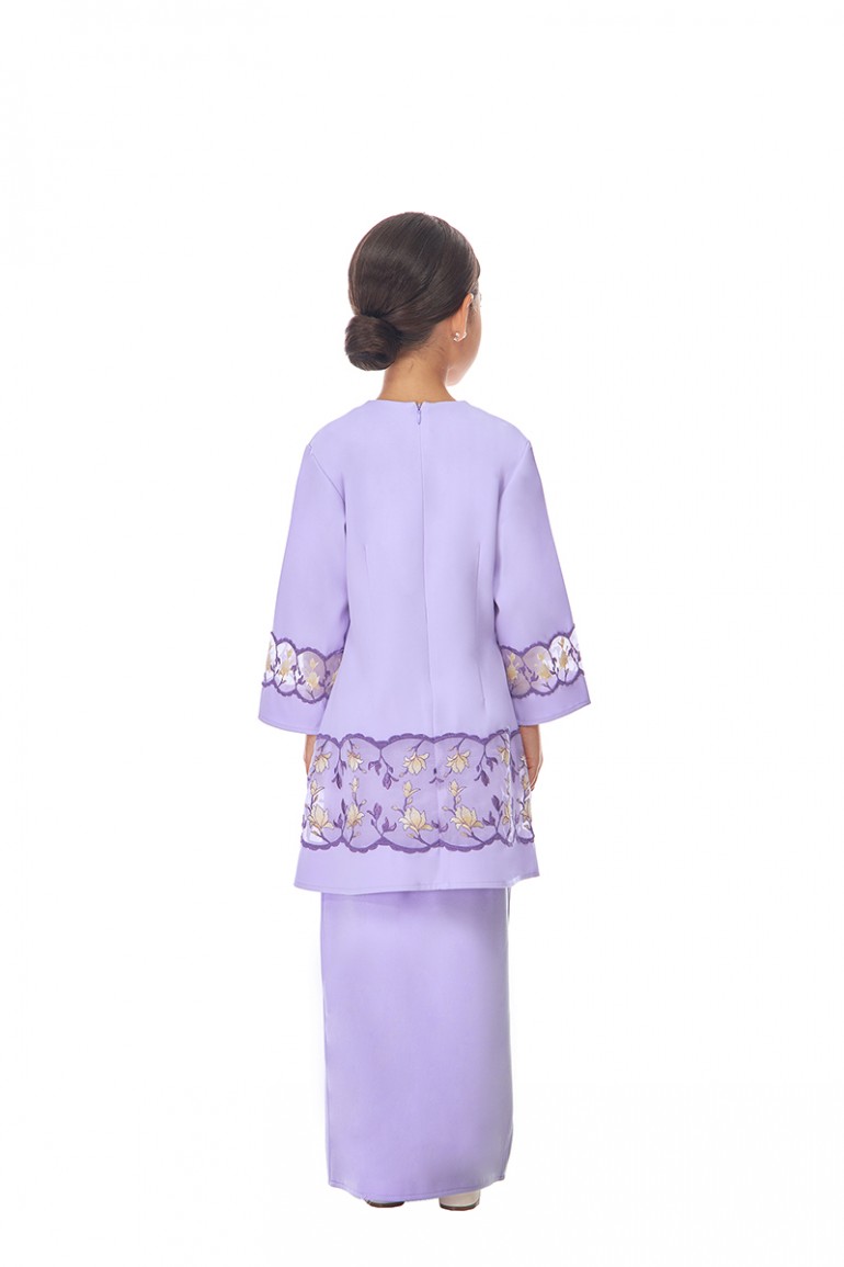 CELESTIA KURUNG KIDS IN LILAC