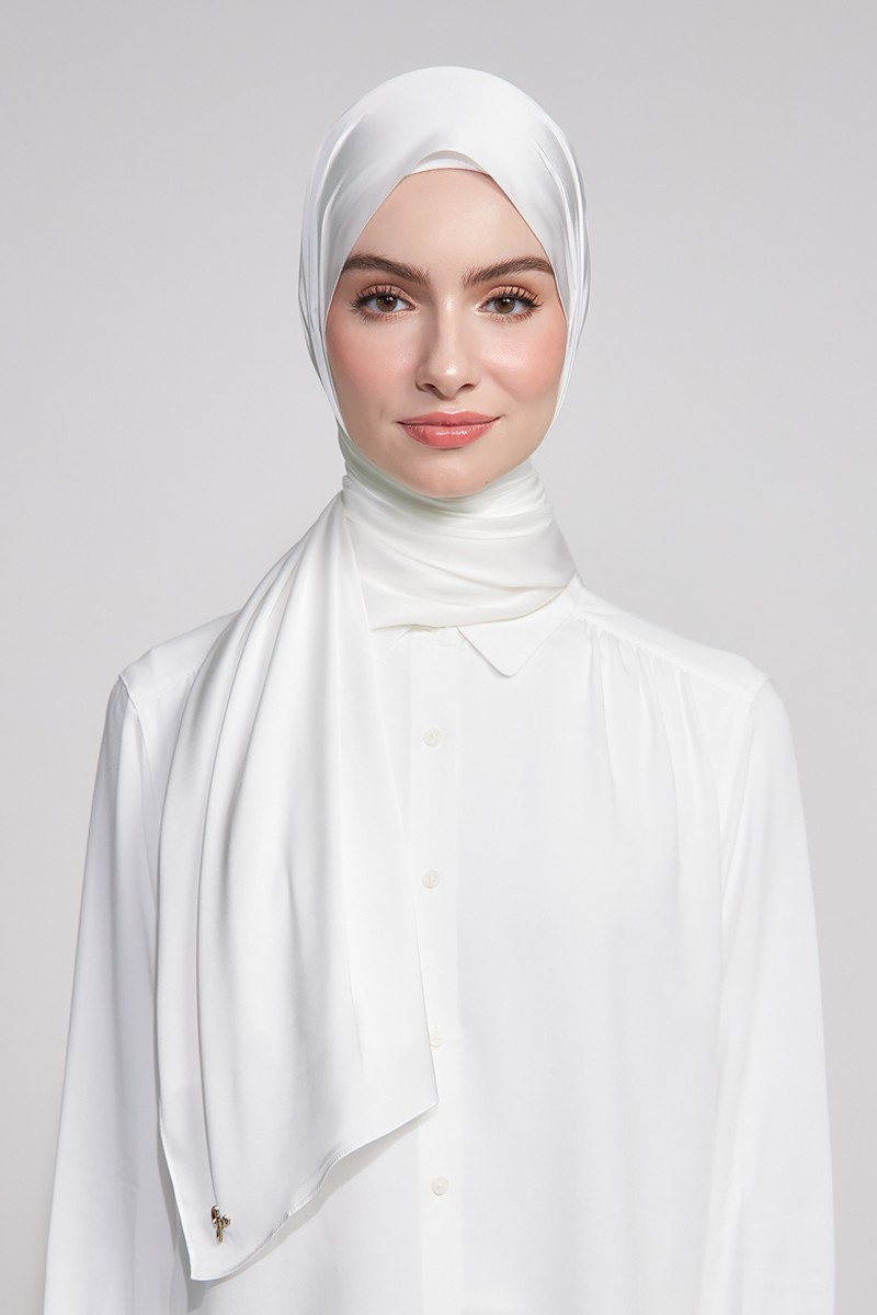 DHIAN SHAWL (3) IN WHITE