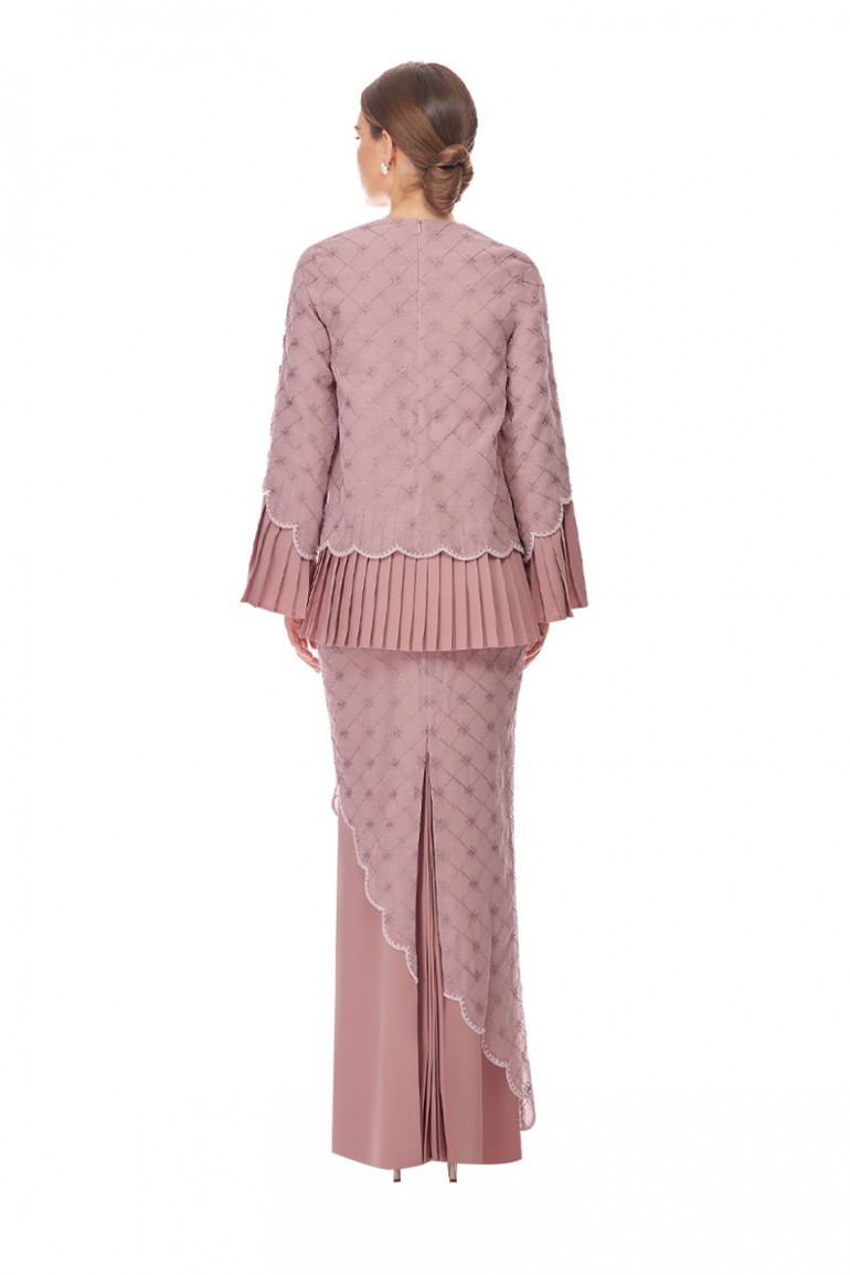 FELORA KURUNG IN PALE ROSE