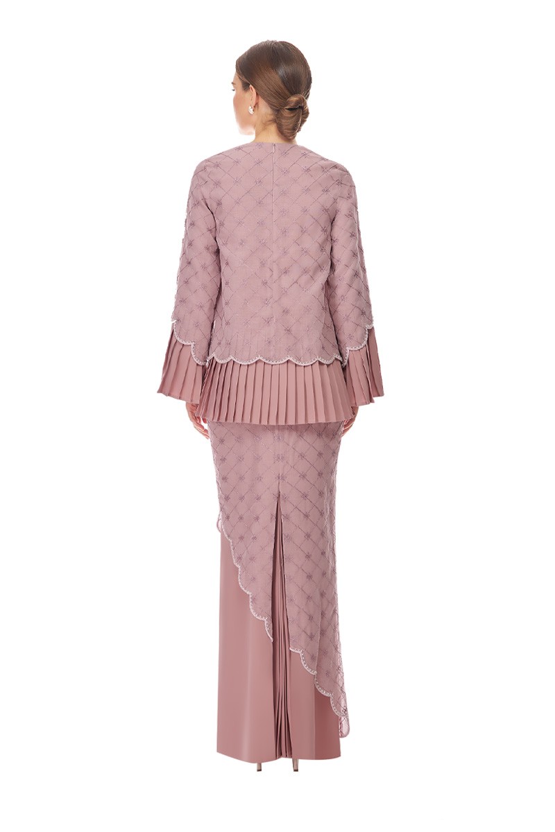 FELORA KURUNG IN PALE ROSE