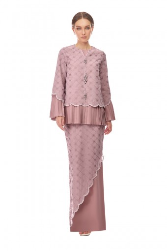 FELORA KURUNG IN PALE ROSE