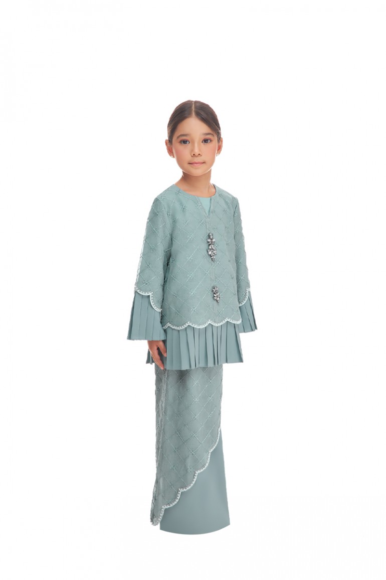 FELORA KURUNG KIDS IN WINDY BLUE