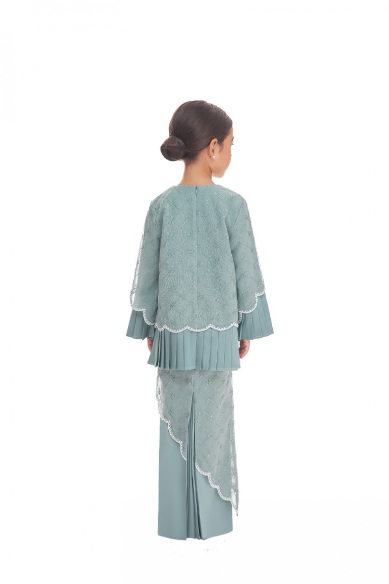 FELORA KURUNG KIDS IN WINDY BLUE