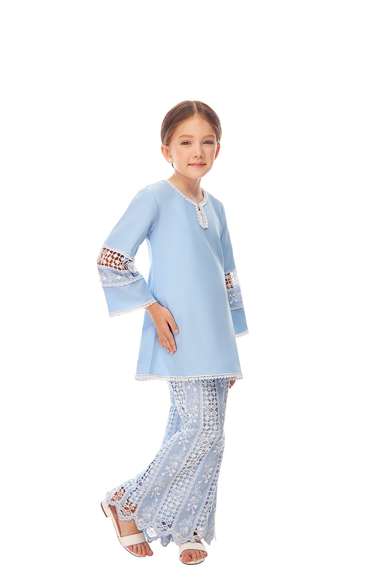 SHANTELL KURUNG KIDS IN SKY BLUE