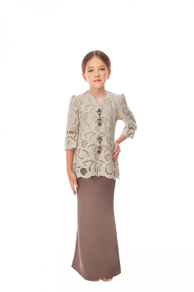 GINA KURUNG KIDS IN APRICOT