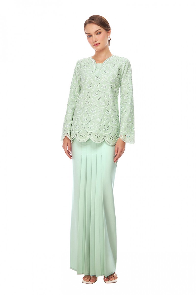 CHARISSA KURUNG IN GREEN