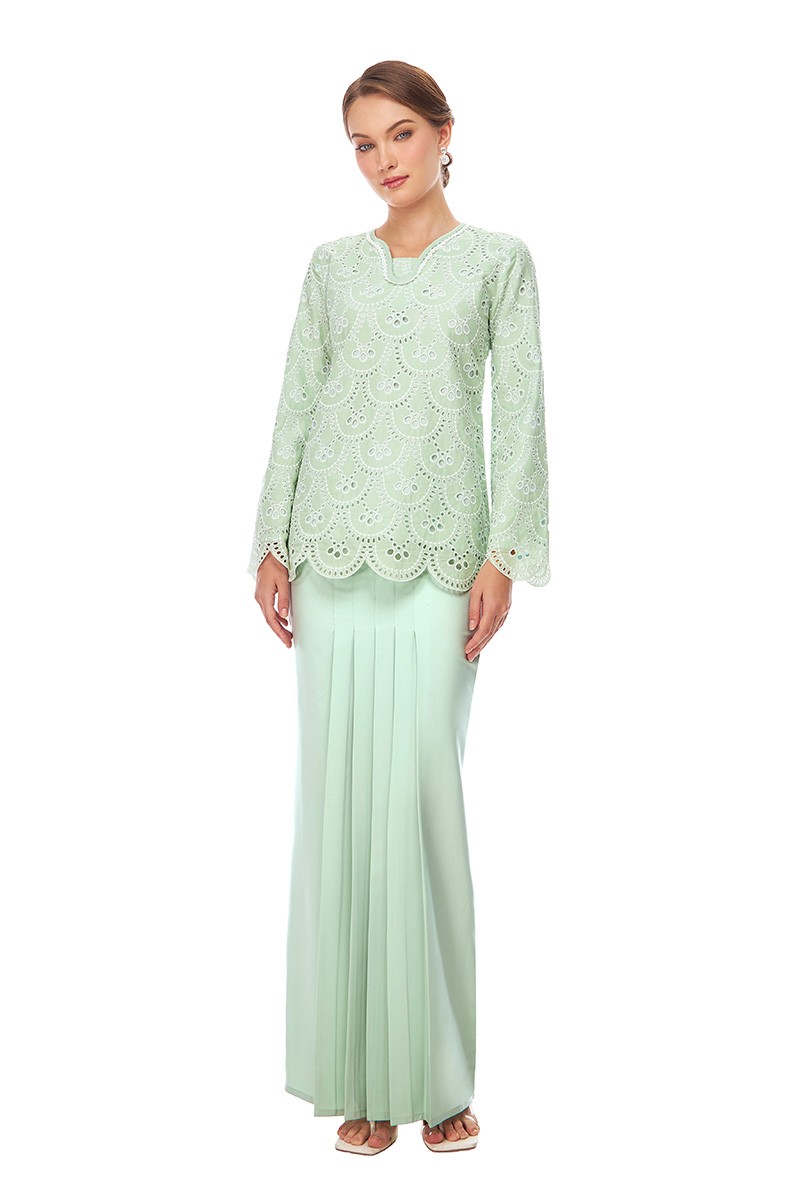 CHARISSA KURUNG IN GREEN