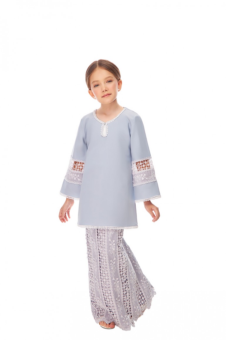 SHANTELL KURUNG KIDS IN ASH GRAY