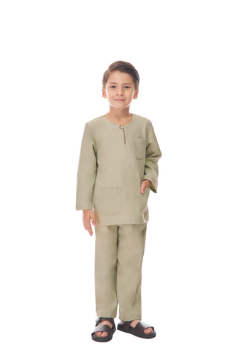 KAYDEN KIDS TELUK BELANGA IN MOSS GREEN