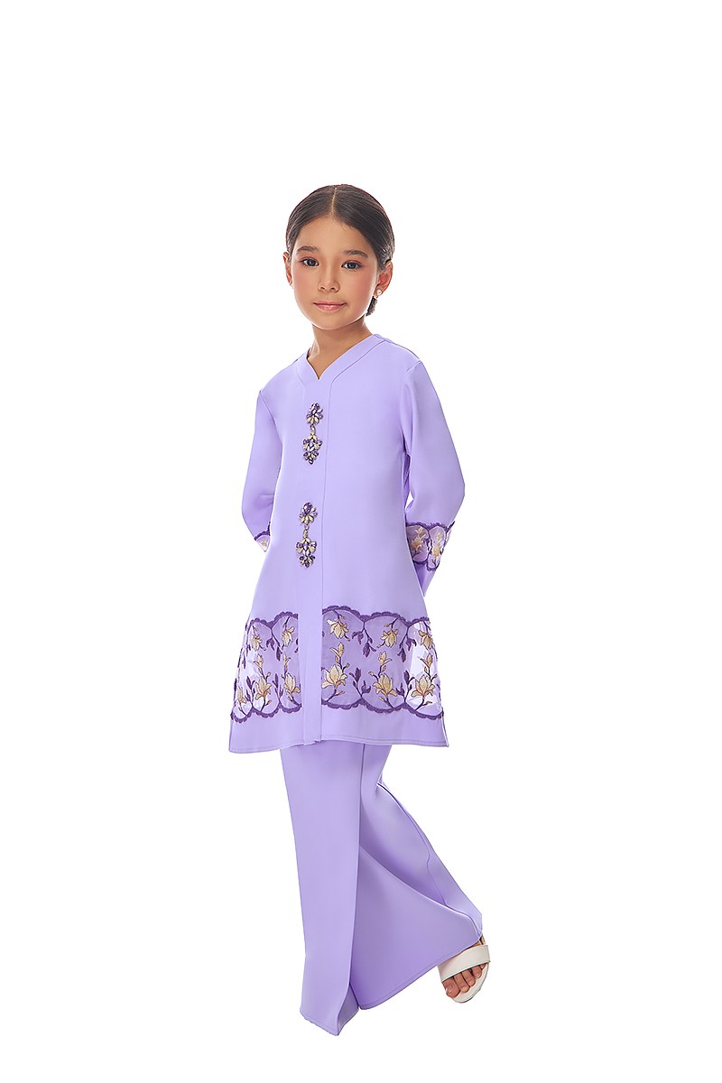 CELESTIA KURUNG KIDS IN LILAC