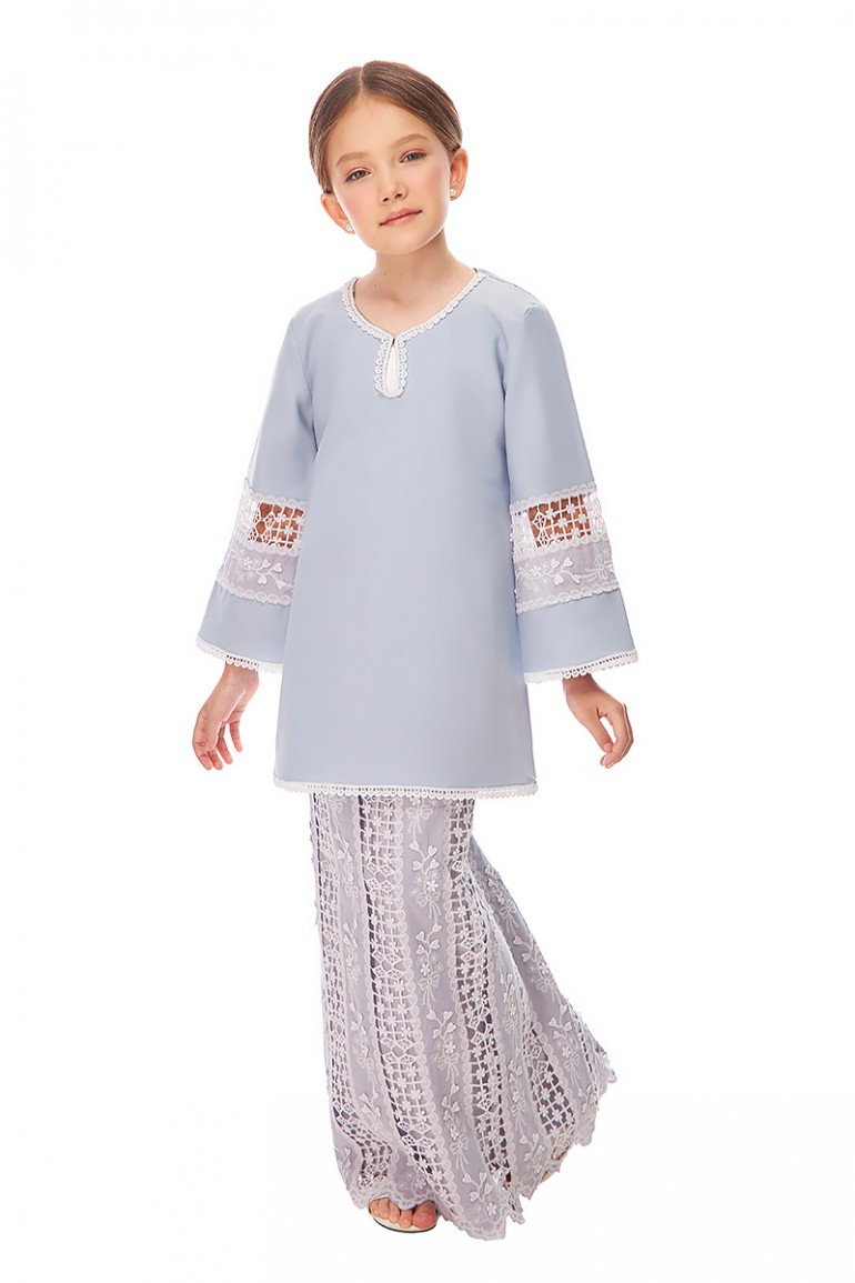 SHANTELL KURUNG KIDS IN ASH GRAY