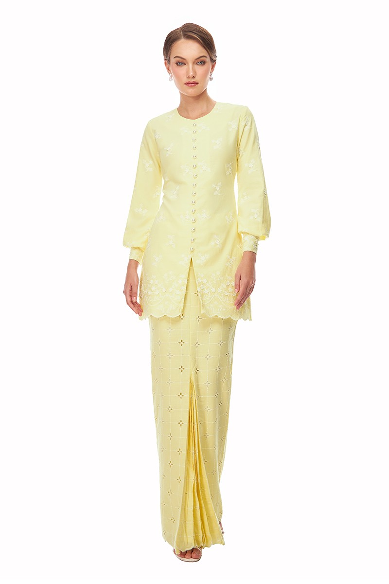 CATRIONA KURUNG IN LIGHT YELLOW