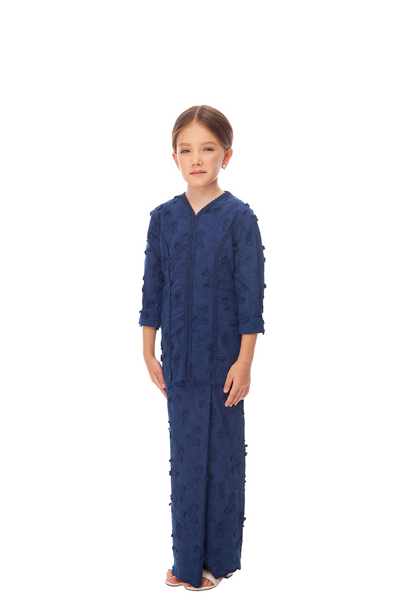 NIESHA KURUNG KIDS IN NAVY BLUE