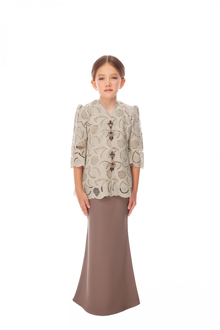 GINA KURUNG KIDS IN APRICOT