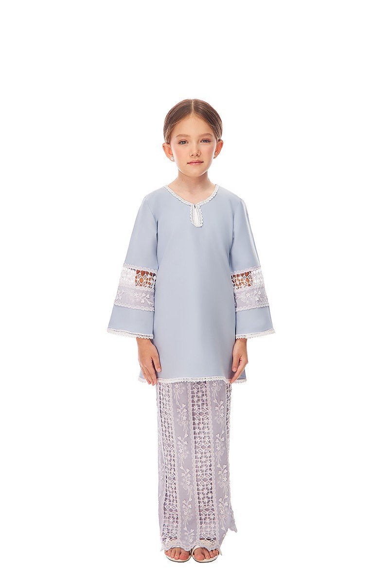 SHANTELL KURUNG KIDS IN ASH GRAY