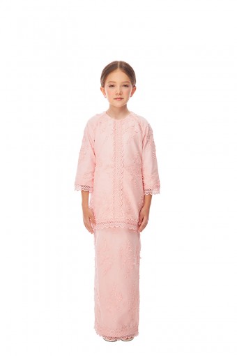 RALISYA KURUNG KIDS IN LIGHT PINK