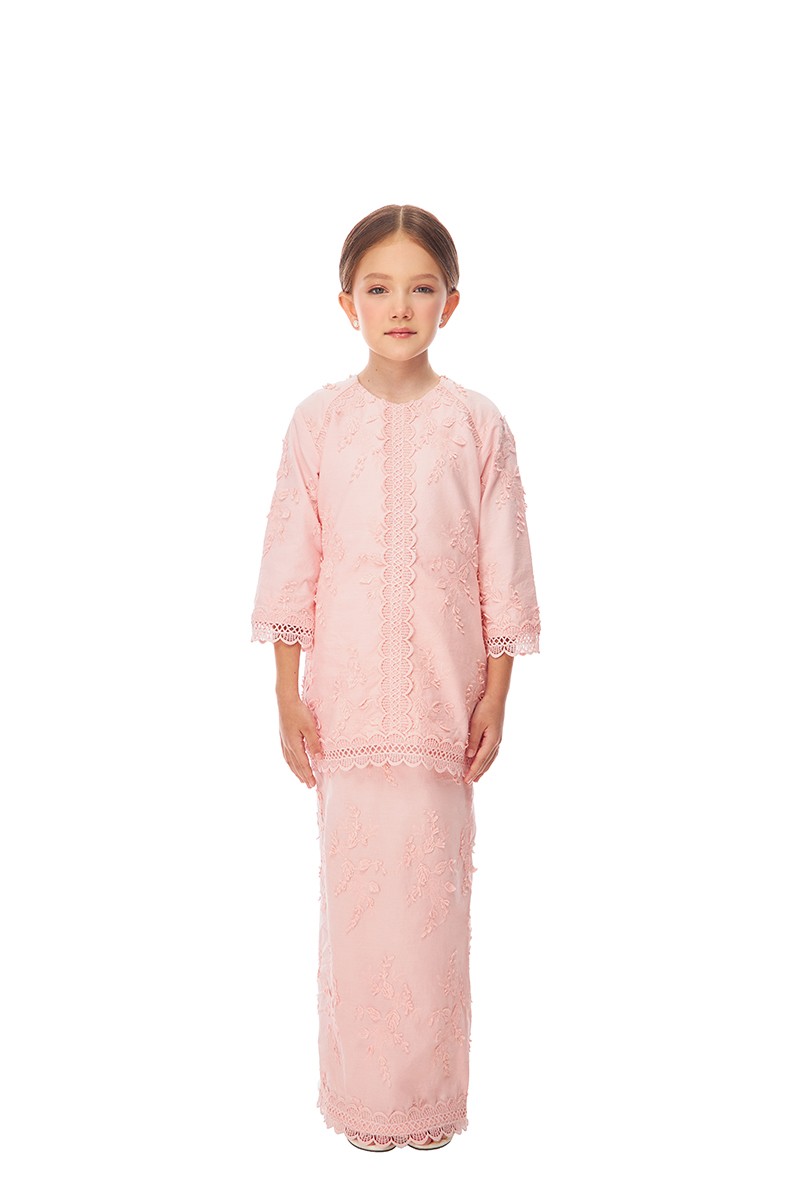 RALISYA KURUNG KIDS IN LIGHT PINK