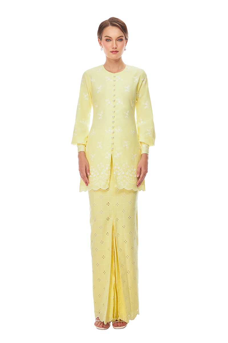 CATRIONA KURUNG IN LIGHT YELLOW