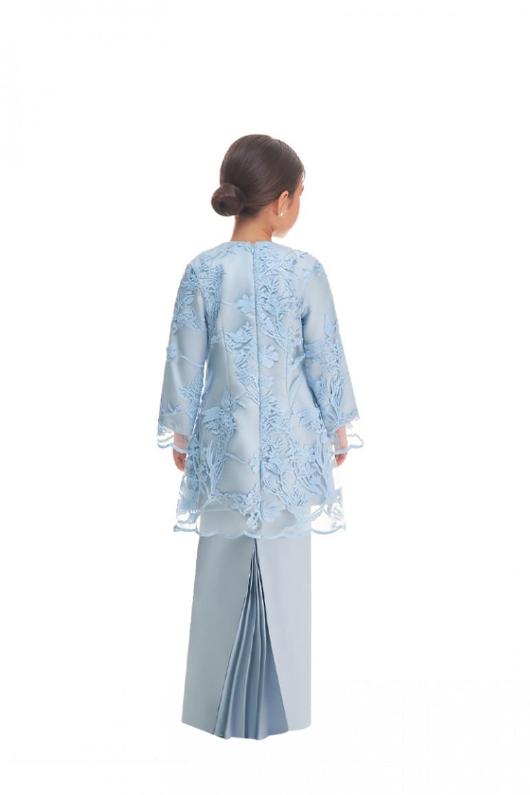 GEORGIA KURUNG KIDS IN DUSTY BLUE