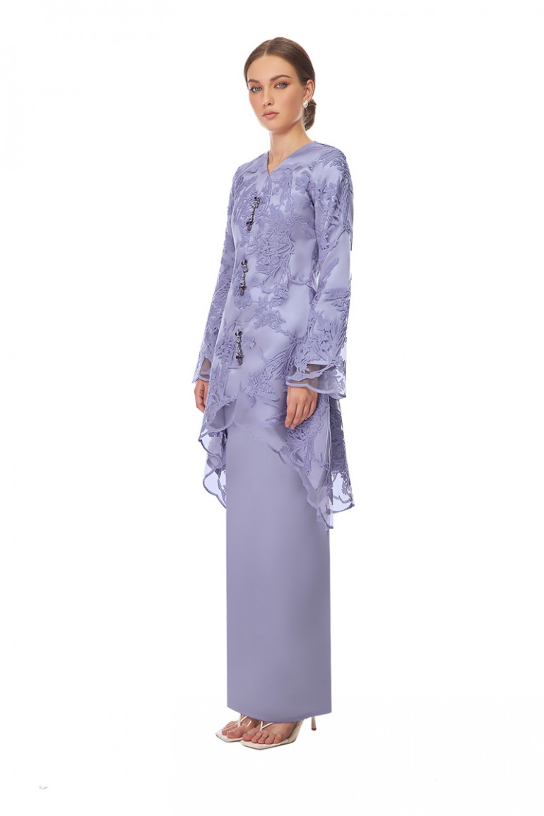 GEORGIA KURUNG IN VIOLET