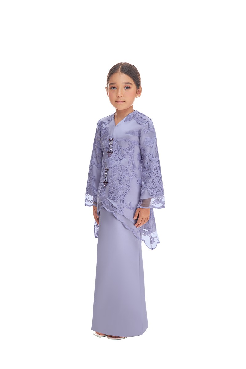 GEORGIA KURUNG KIDS IN VIOLET