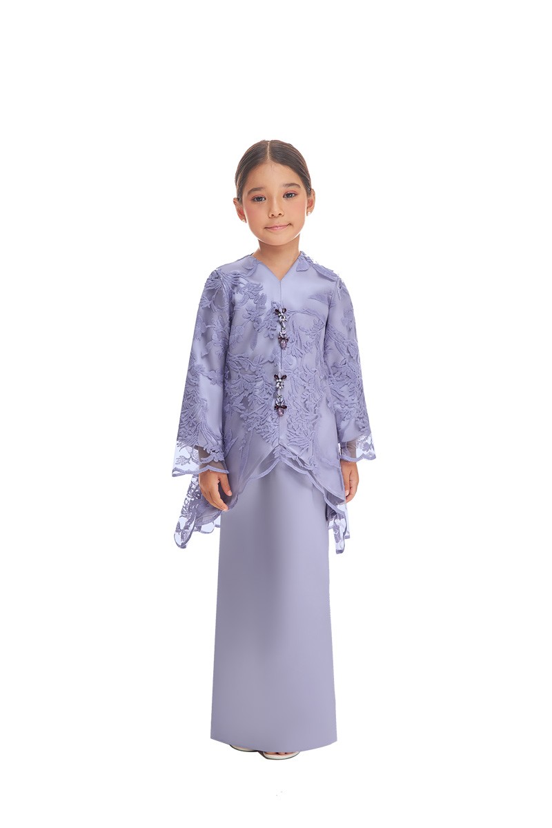 GEORGIA KURUNG KIDS IN VIOLET