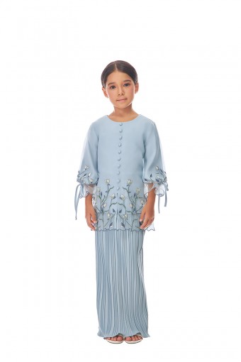 KEIRA KURUNG KIDS IN DUSTY BLUE