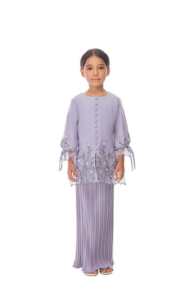 KEIRA KURUNG KIDS IN DUSTY PURPLE