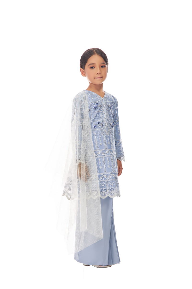 KENNEDY KURUNG KIDS IN ICE BLUE